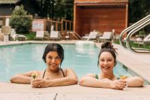 Dawn Ranch Lodge in Guerneville. Dawn Ranch Lodge in Guerneville.