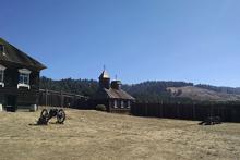 Historical Fort Ross on Hwy 1.